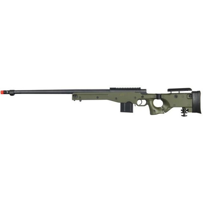 Well L96 AWP Bolt Action Airsoft Sniper Rifle, OD Green
