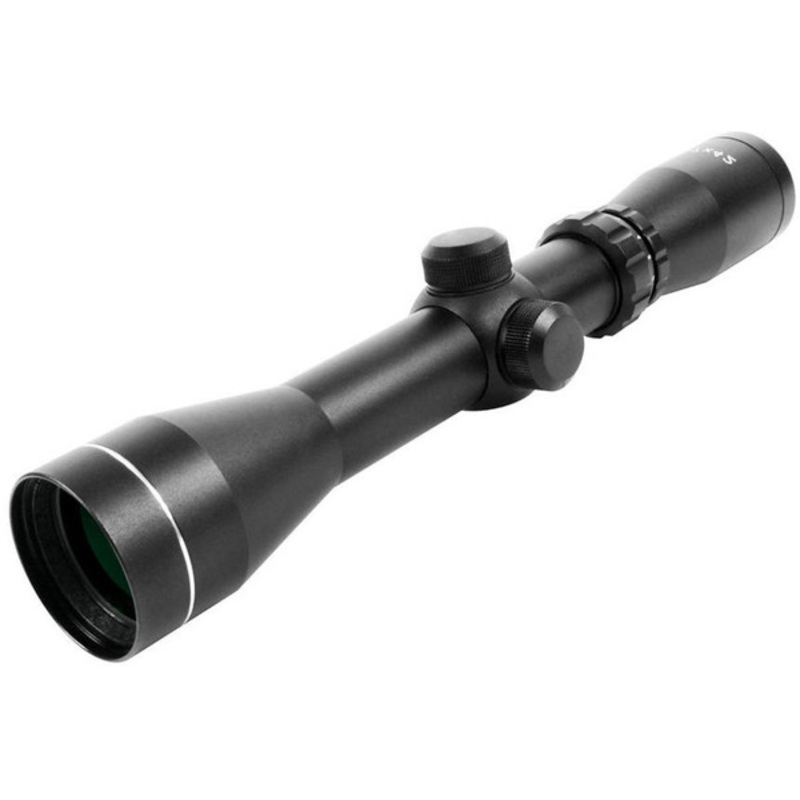 Aim Sports 2-7×42 30mm Scout Scope/Rangefinder/Rings, Black