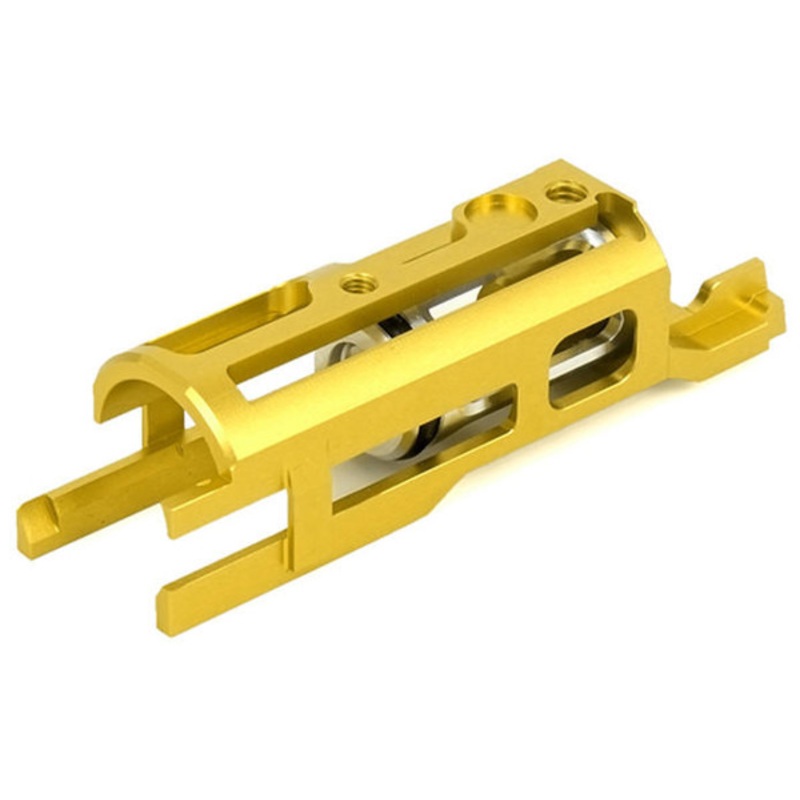 Airsoft Masterpiece Edge Version 2 Aluminum Blowback Housing for Hi-Capa/1911, Gold