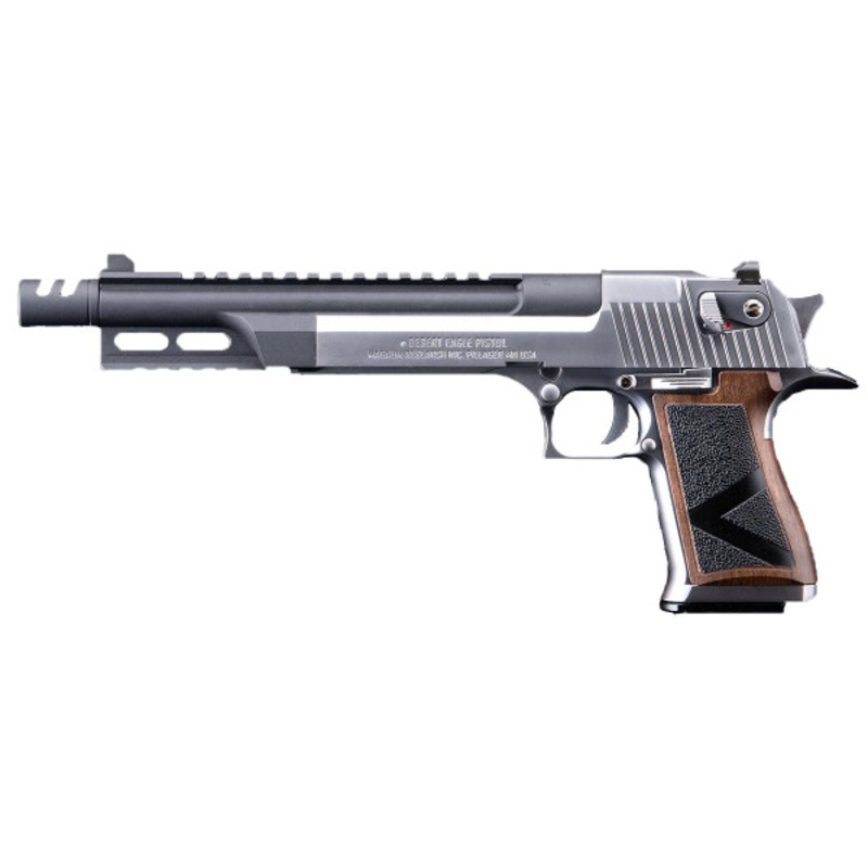 Desert Eagle Raccoon Special Hand Cannon Gas Blowback Airsoft Pistol, Chrome
