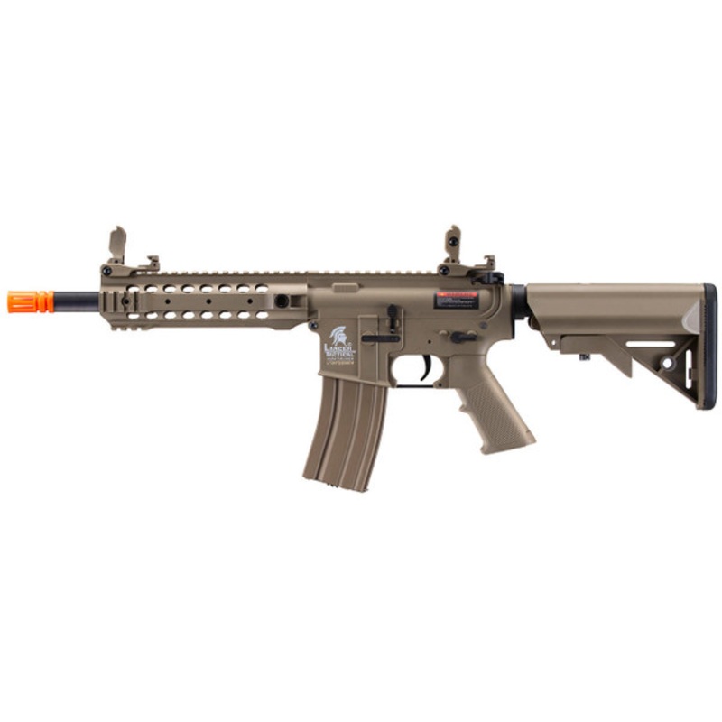 Lancer Tactical Gen 2 CQB M4 Airsoft AEG Rifle Core Series, Tan