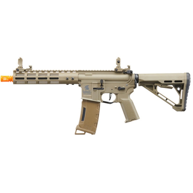 Lancer Tactical Gen 3 Archon 9 M-LOK M4 Airsoft Rifle w/ Delta Stock, Tan