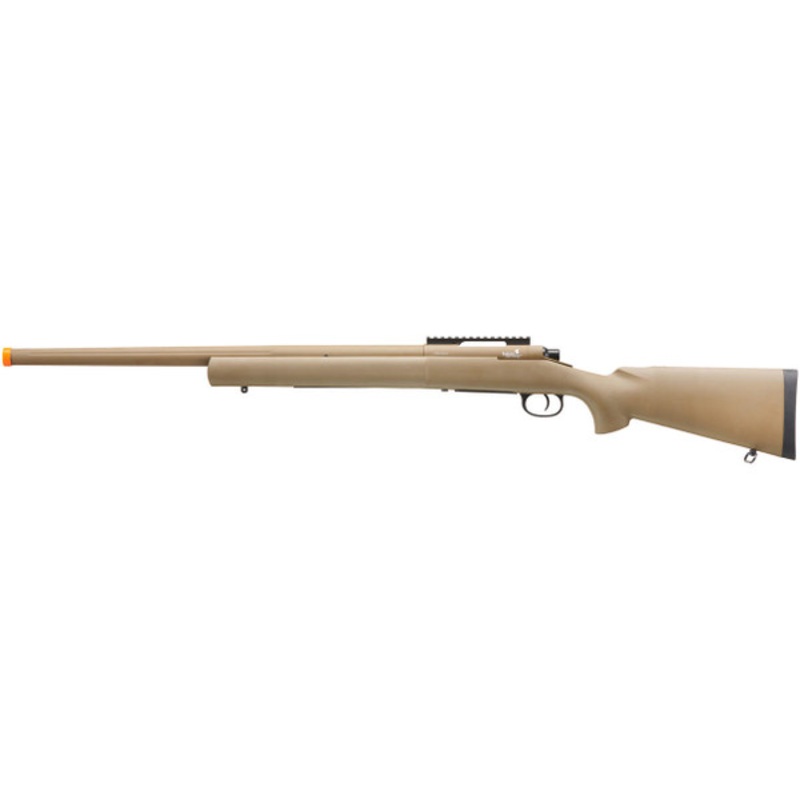 Lancer Tactical M24 Bolt Action Spring Powered Sniper Rifle, Tan