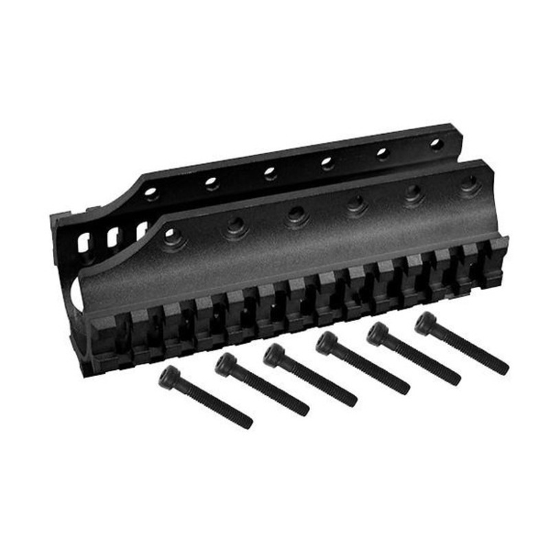 LCT Airsoft AS VAL / VSS 140mm Suppressor Rail, Black