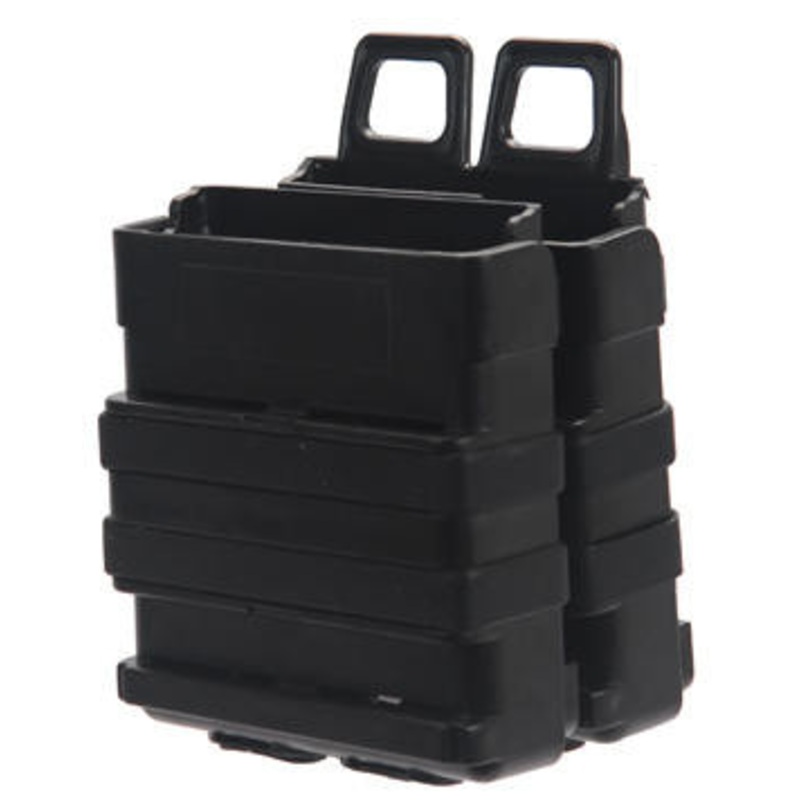 Quick Mag Heavy Double 7.62 NATO Magazine Pouch, Black