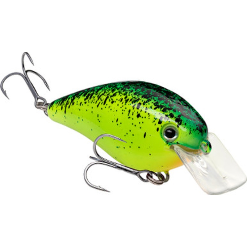Strike King KVD 1.5 Hard Knock Squarebill – Chart Blue Splatterback
