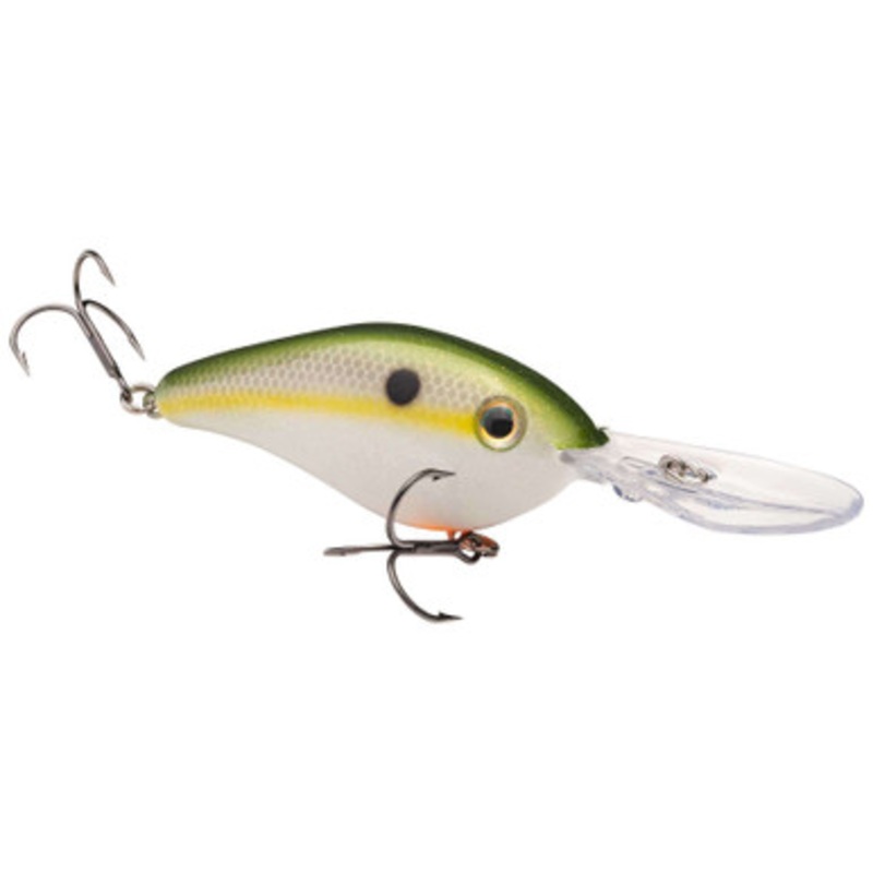 Strike King Pro Model 6XD Crankbait – Olive Shad