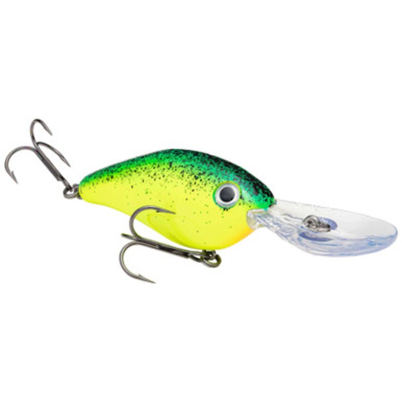 Strike King Pro Model 8XD Crankbait – Chart Blue Black Splatterback