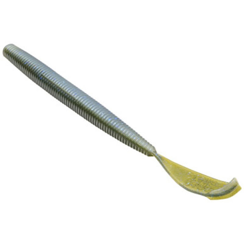 Strike King Rage Cut-R Worm – 6in – Moon Juice