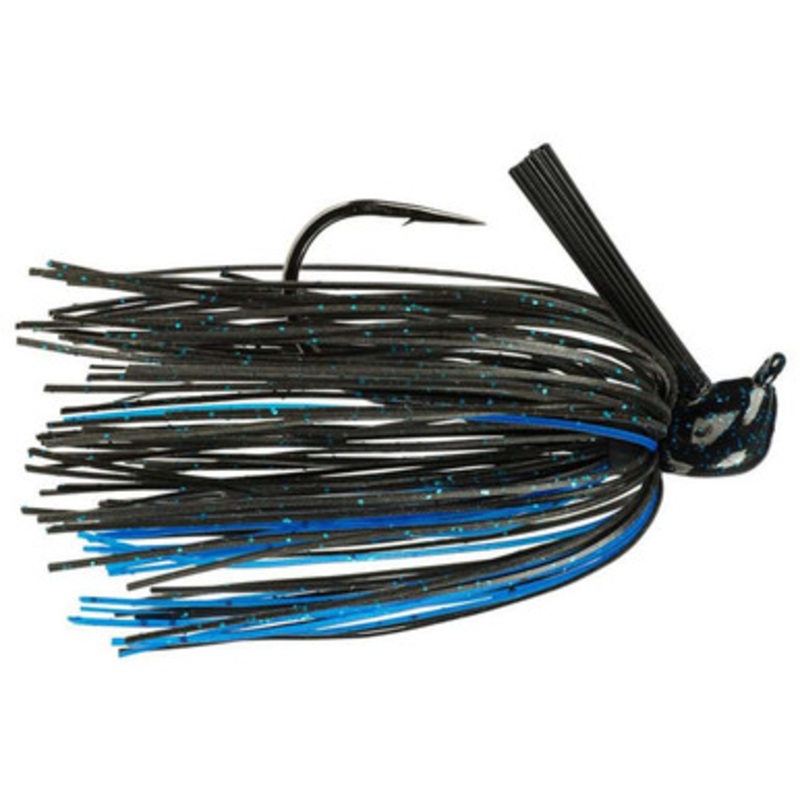 Strike King TGSKJ12 Tour Grade Skipping Jig – Black Blue