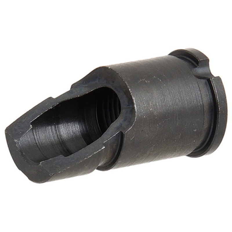 WE Tech AKM Slant PMC Airsoft Rifle Metal Flash Hider, Black