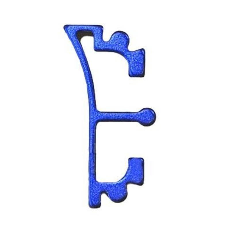 Airsoft Masterpiece Hi-Capa Aluminum Puzzle Front Enos Trigger, Blue