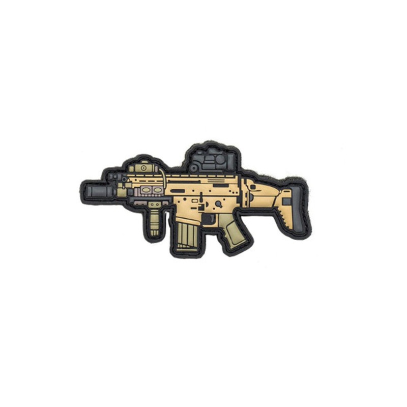 Aprilla Design PVC Iff Hook and Loop Modern Warfare Series Patch, Scar-H