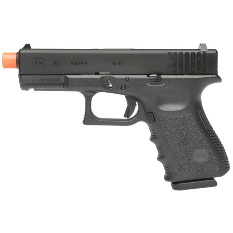 GLOCK G19 Gas Blowback Airsoft Pistol Gen3, Black