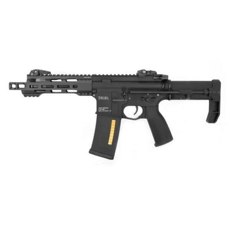 KWA Ronin T6 PDW VM4 2.5+ AEG Airsoft Rifle, Black