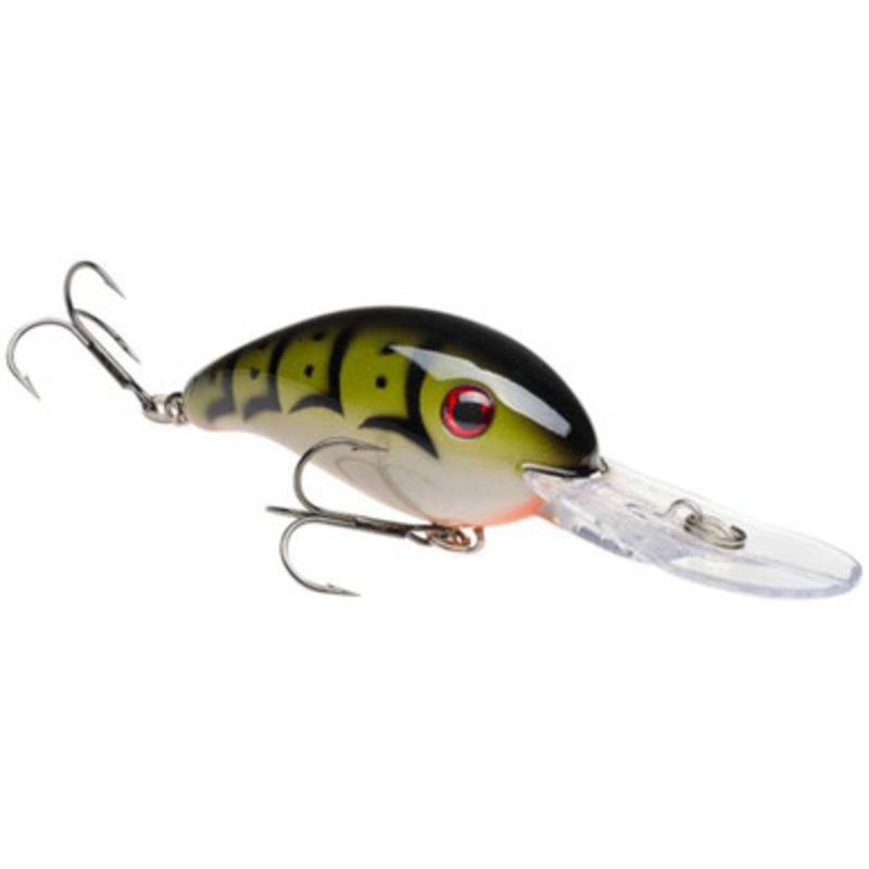Strike King Pro Model 3XD Crankbait – Green Crawfish