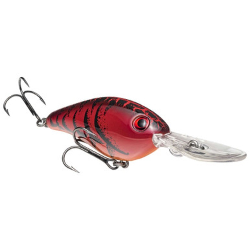 Strike King Pro Model 8XD Crankbait – Delta Red