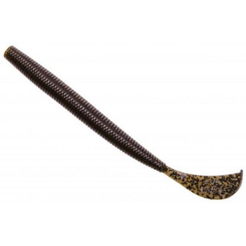 Strike King Rage Cut-R Worm – 6” – Green Pumpkin