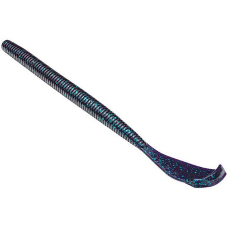 Strike King Rage Cut-R Worm – 7in – Junebug