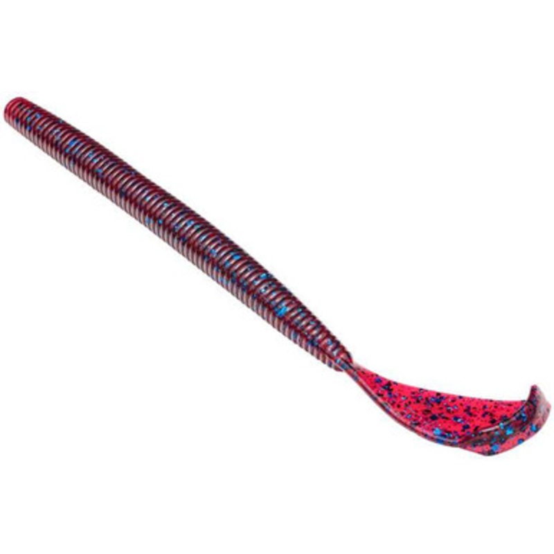 Strike King Rage Cut-R Worm – 7in – Plum