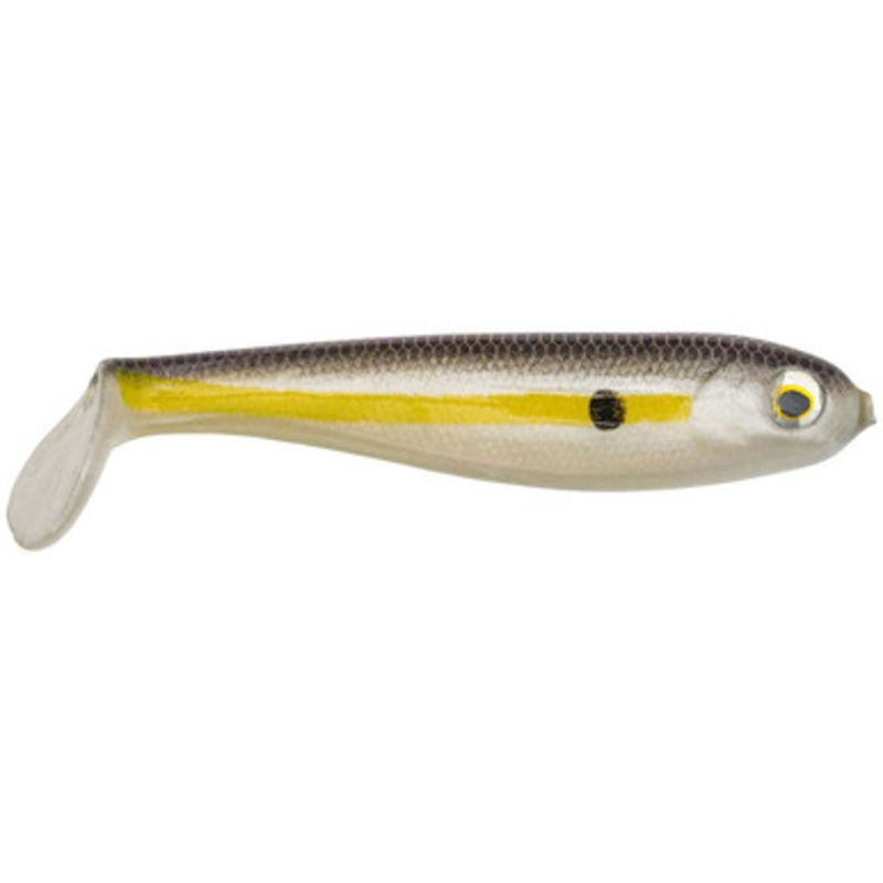 Strike King SHDLC3.5 3.5” Shadalicious Swimbait 598 Chartreuse Shad