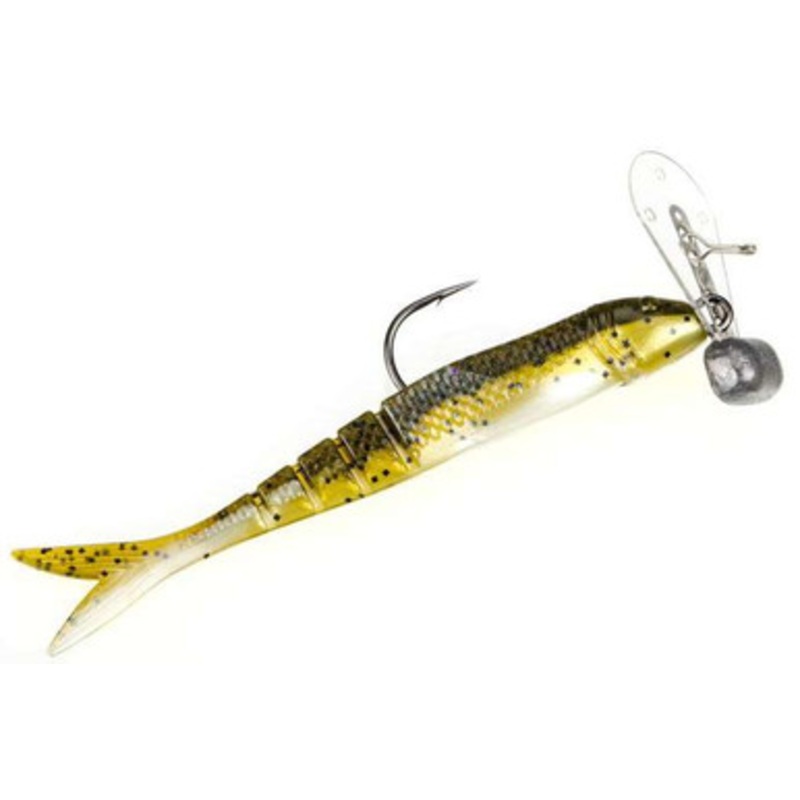 Strike King Tour Grade Naked Rage Blade – 1/2oz – Green Pumpkin Pearl