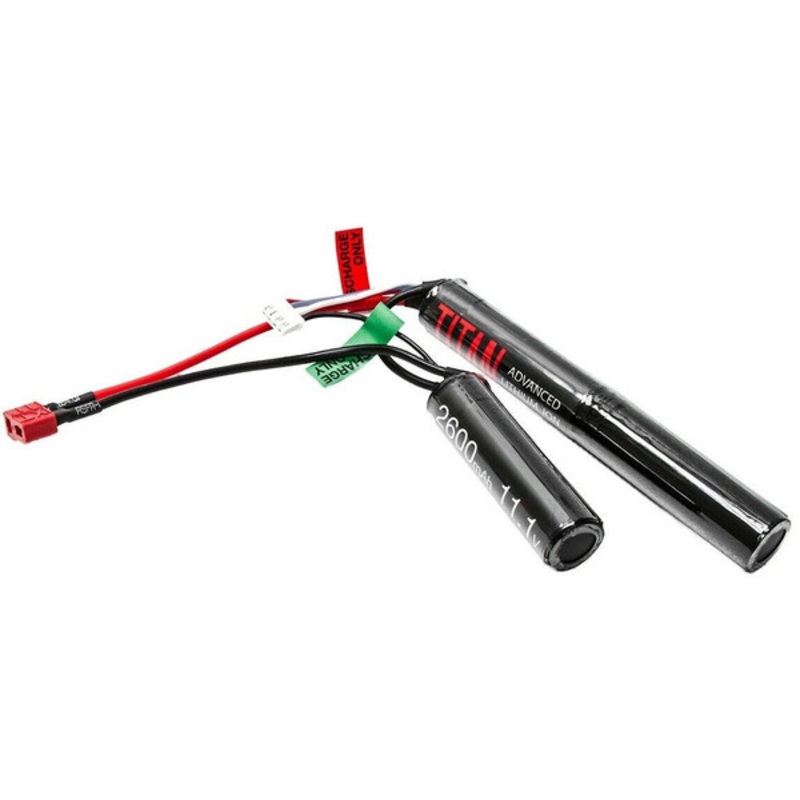 TITAN Power Li-Ion 11.1v 2600mAh Nunchuck Battery, Deans Plugs