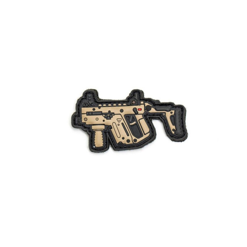 Aprilla Design PVC Iff Hook and Loop Modern Warfare Series Patch, Kriss Vector DE