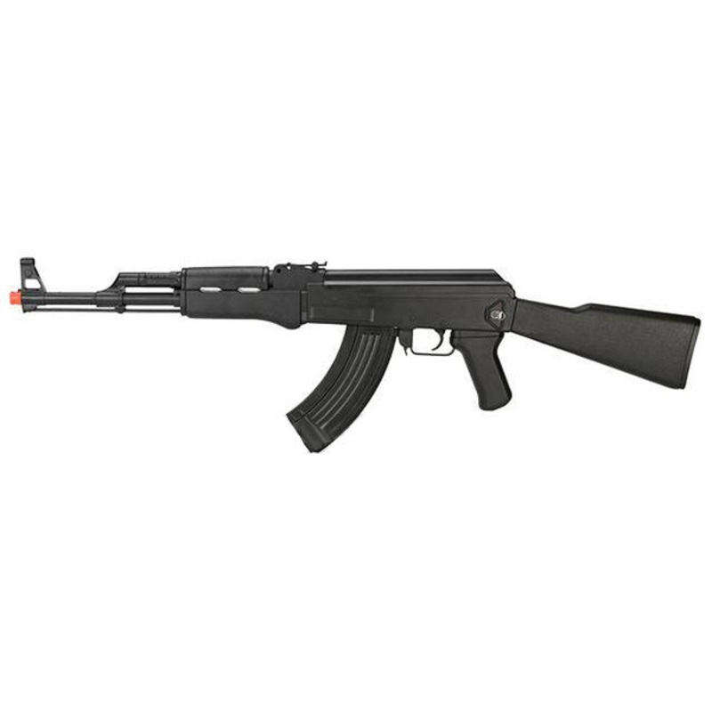 CYMA AK47 Full Size LPAEG Airsoft Rifle, Black