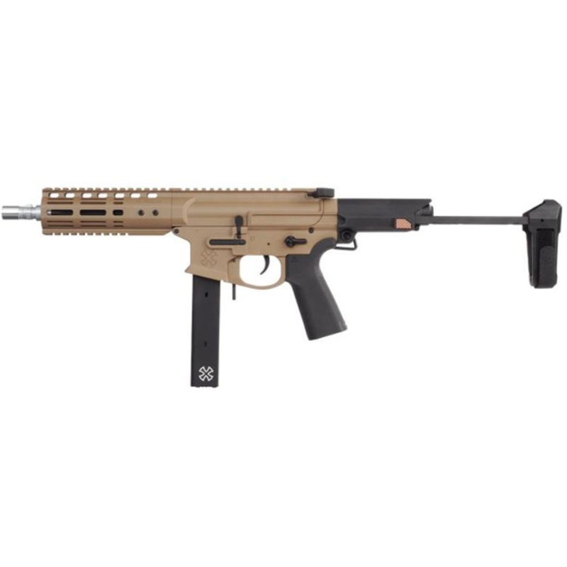 EMG Noveske 8.5 Gen4 Space Invader AR Airsoft  Pistol, Flat Dark Earth