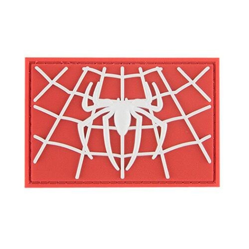 G-Force Web Man Morale Patch, White & Red