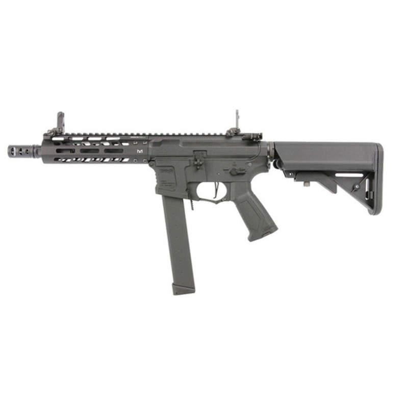 G&G CM16 PCC 9MM Style M-LOK Carbine Airsoft AEG, Black