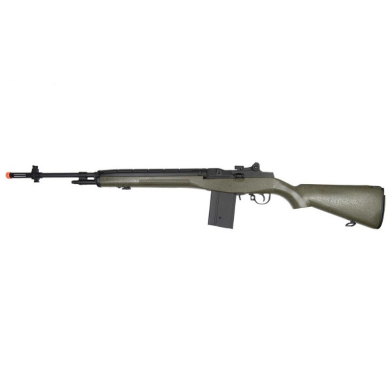 Lancer Tactical M14 Airsoft AEG Rifle, Green