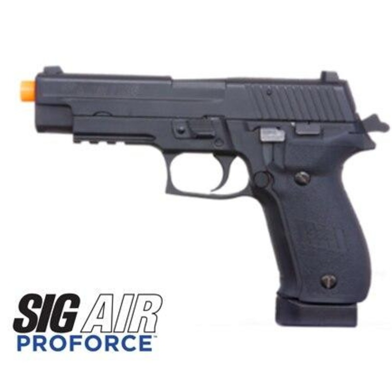 SIG SAUER P226 Proforce Series Co2 Blowback Airsoft Pistol, Black