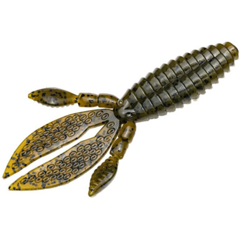Strike King KVD Rodent – 4 in. Green Pumpkin Seed