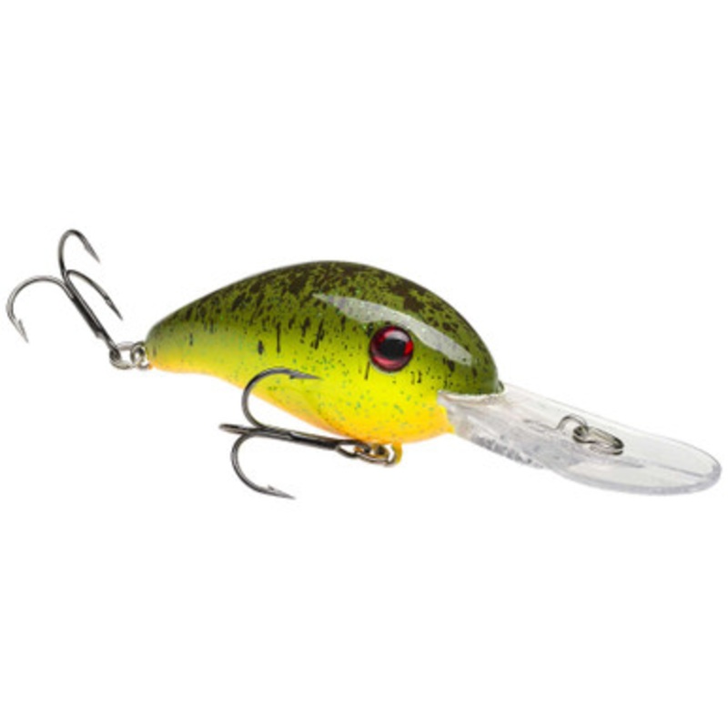 Strike King Pro Model 3XD Crankbait – Chartreuse Rootbeer