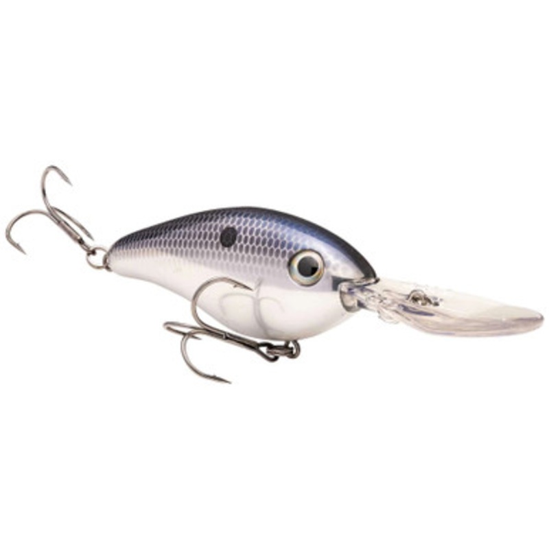 Strike King Pro Model 6XD Crankbait – Chrome Blue