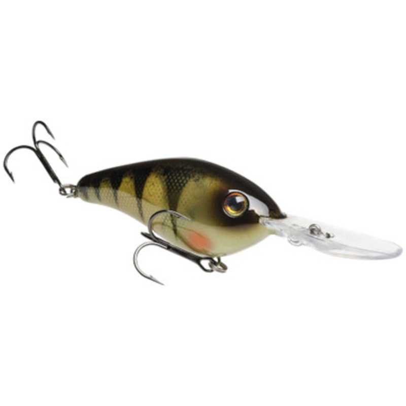 Strike King Pro Model 6XD Crankbait – Yellow Perch