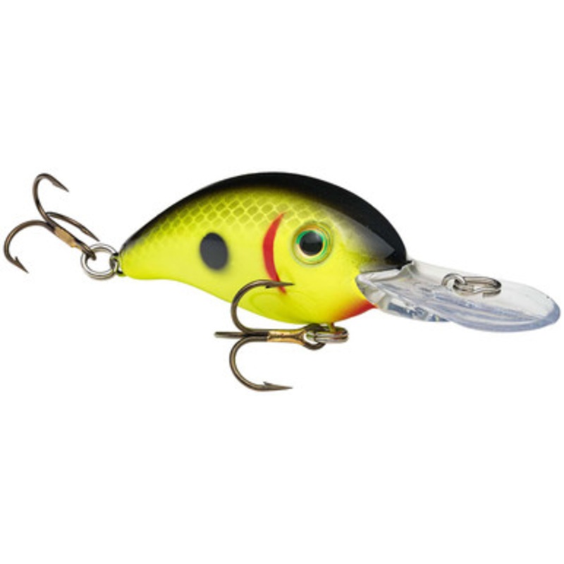 Strike King Pro-Model Series 3 Crankbait – Black Back Chartreuse