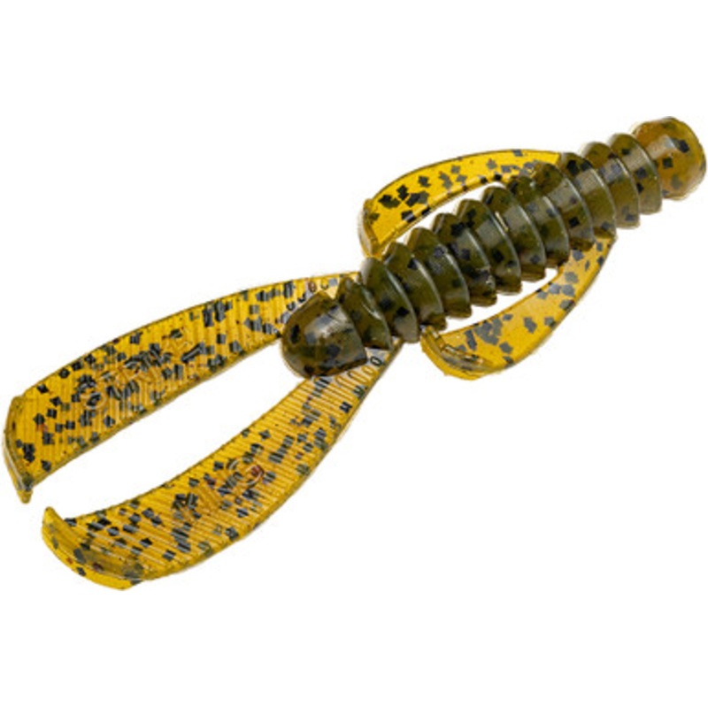 Strike King Rage Ned Bug – 2.5in – Green Pumpkin
