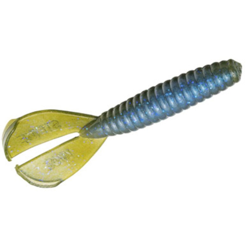 Strike King Rage Twin Tail Menace Grub – Moon Juice