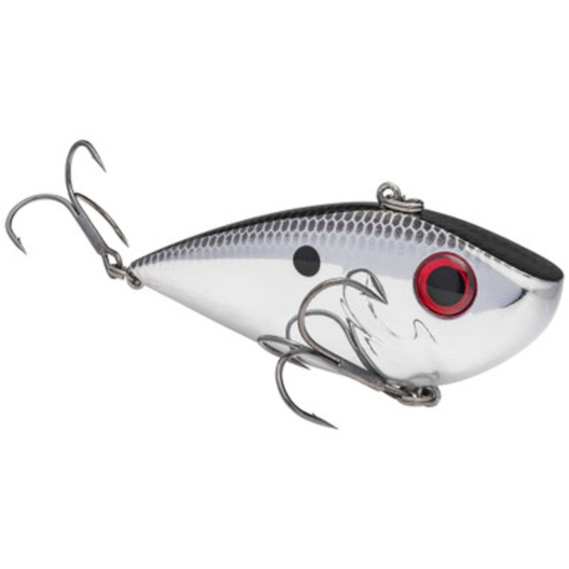 Strike King Red Eyed Shad Tungsten 2 Tap – Chrome Black