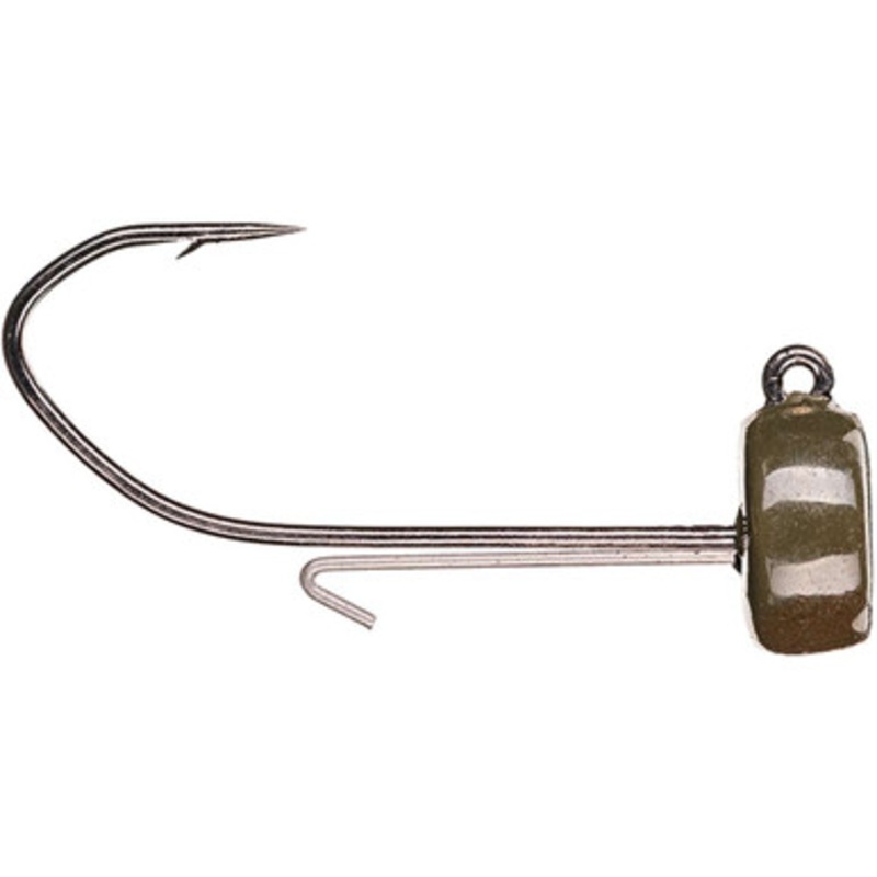 Strike King Tour Grade Ned Rig Head – 1/8oz – Green Pumpkin