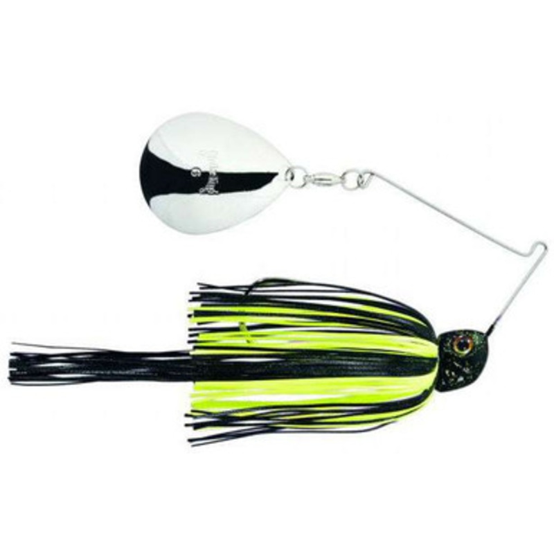 Strike King Tour Grade Night Spinnerbait – 1/2oz – Black Chartreuse
