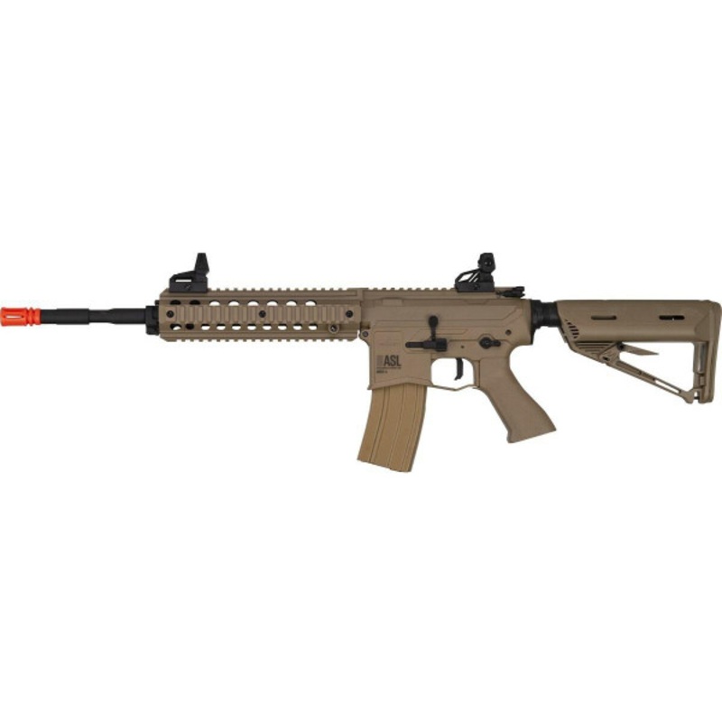 Valken ASL+ Series High Velocity MOD-L AEG Airsoft Rifle, Tan