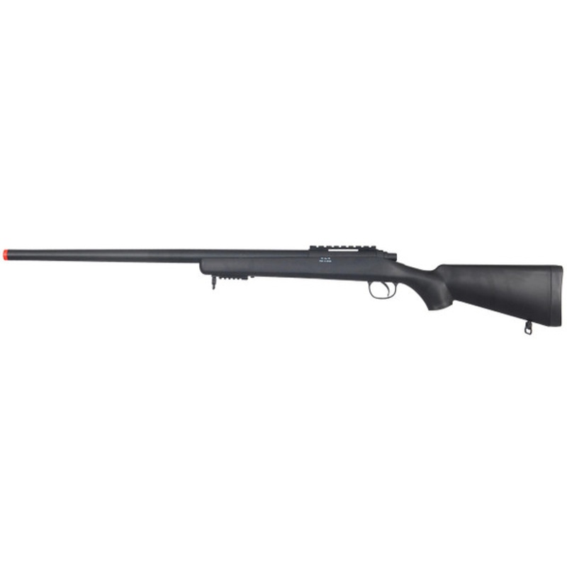 Well VSR-10 Bolt Action Airsoft Rifle, Black