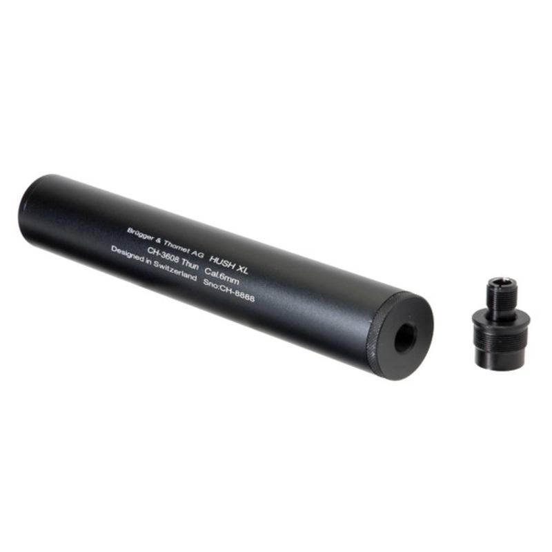 B&T HUSH XL Mock Suppressor, Black