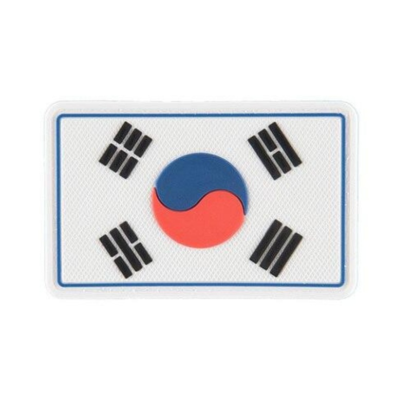 G-Force Korean Flag PVC Patch