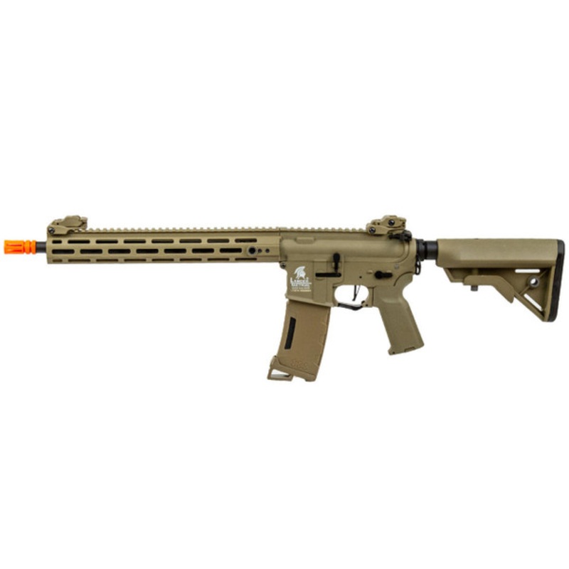 Lancer Tactical 13 M-LOK M4 AEG Airsoft Rifle, Gen 3, Tan