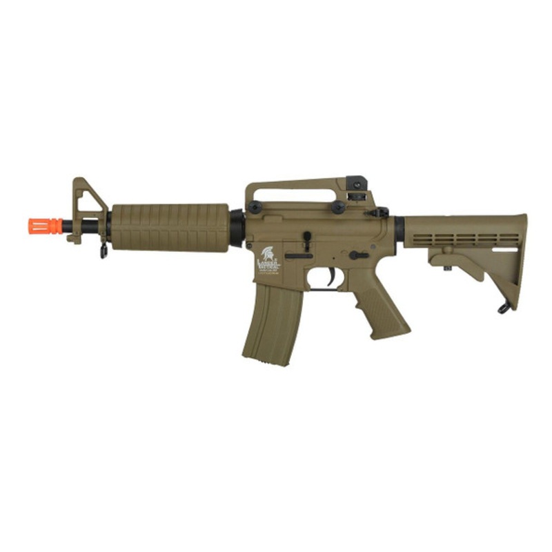 Lancer Tactical M4 M933 Commando Gen 2 Low FPS Version Airsoft Rifle, Tan